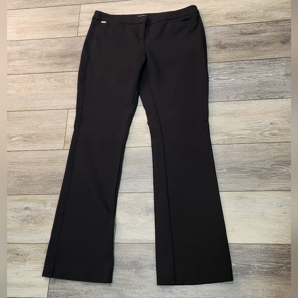 White House Black Market Black Bootcut Pants Size 6 - Picture 8 of 8